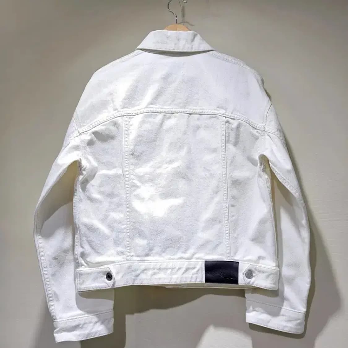 메종키츠네 화이트 데님 자켓~55 상품이미지10