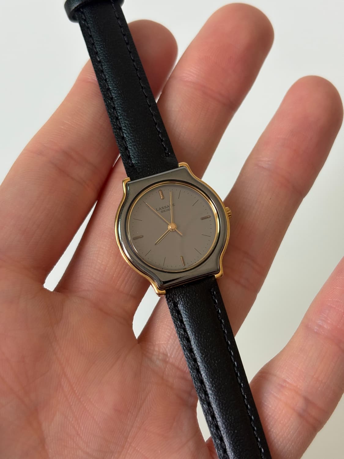 1980s Lassale Black Ladies Quartz 상품이미지2