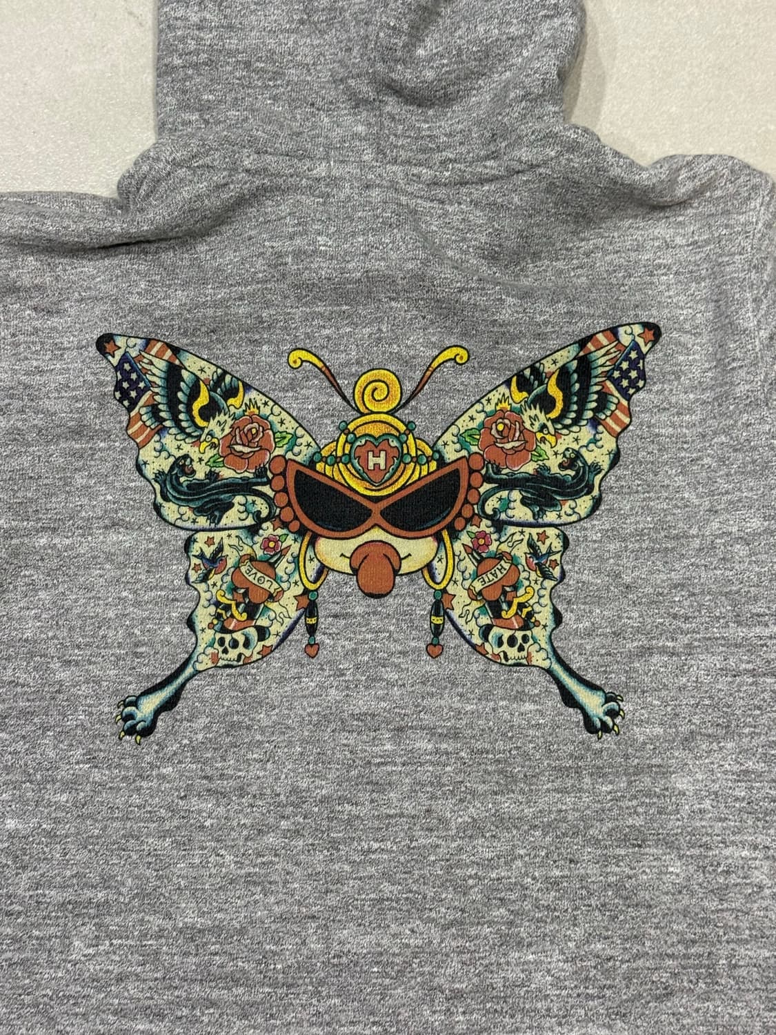 히스테릭 글래머 아카이브 사랑과 증오 후드 집업 자켓 상품이미지5