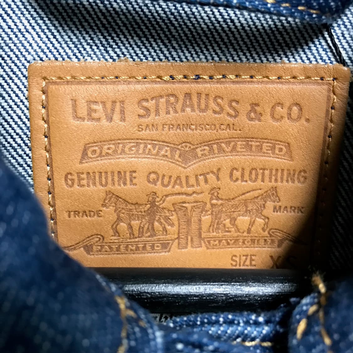 리바이스 데님 자켓 XS 상품이미지5