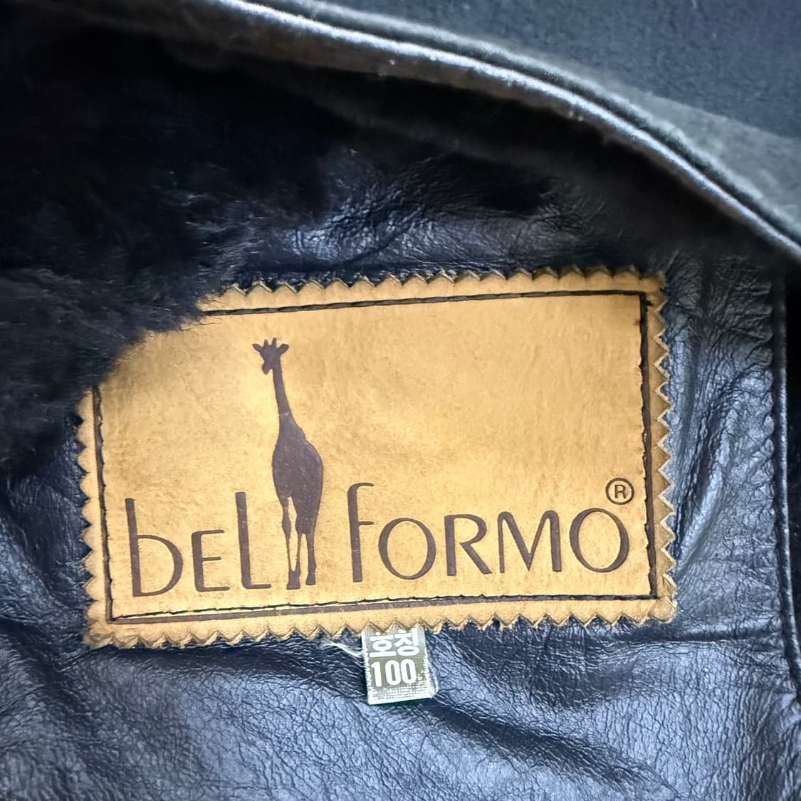 100 벨포모 빈티지 무스탕 자켓 0330T 상품이미지4