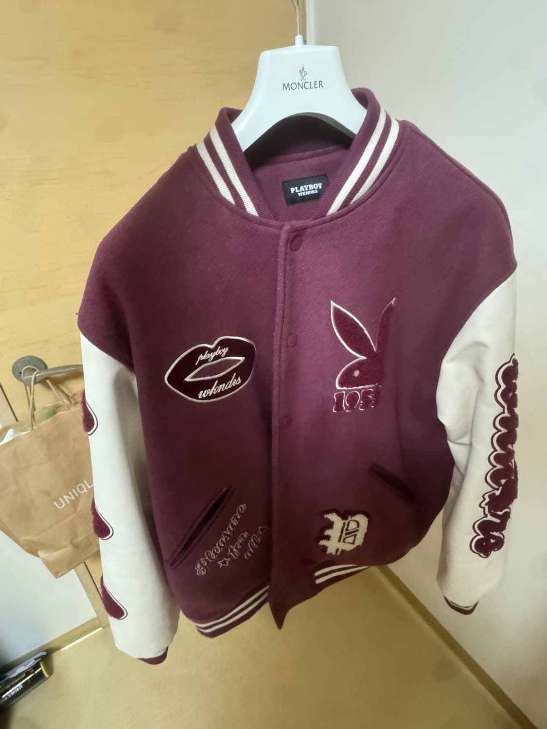 위캔더스 플레이보이 바시티 자켓 상품이미지1