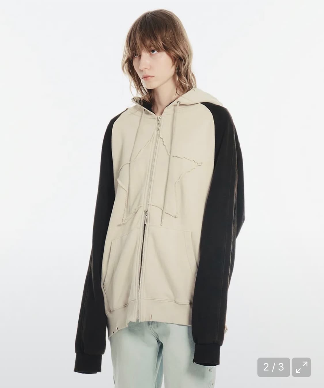 Cerric 세릭 스타 후드집업 상품이미지2