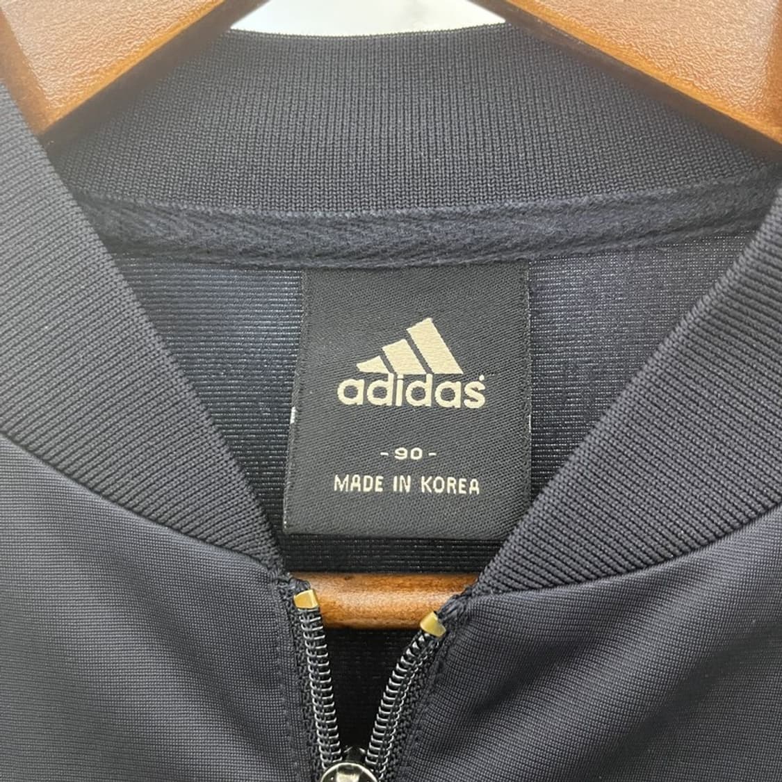 아디다스 Y2K 올드스쿨 레트로 빅로고 져지 집업 90 C10072 상품이미지5