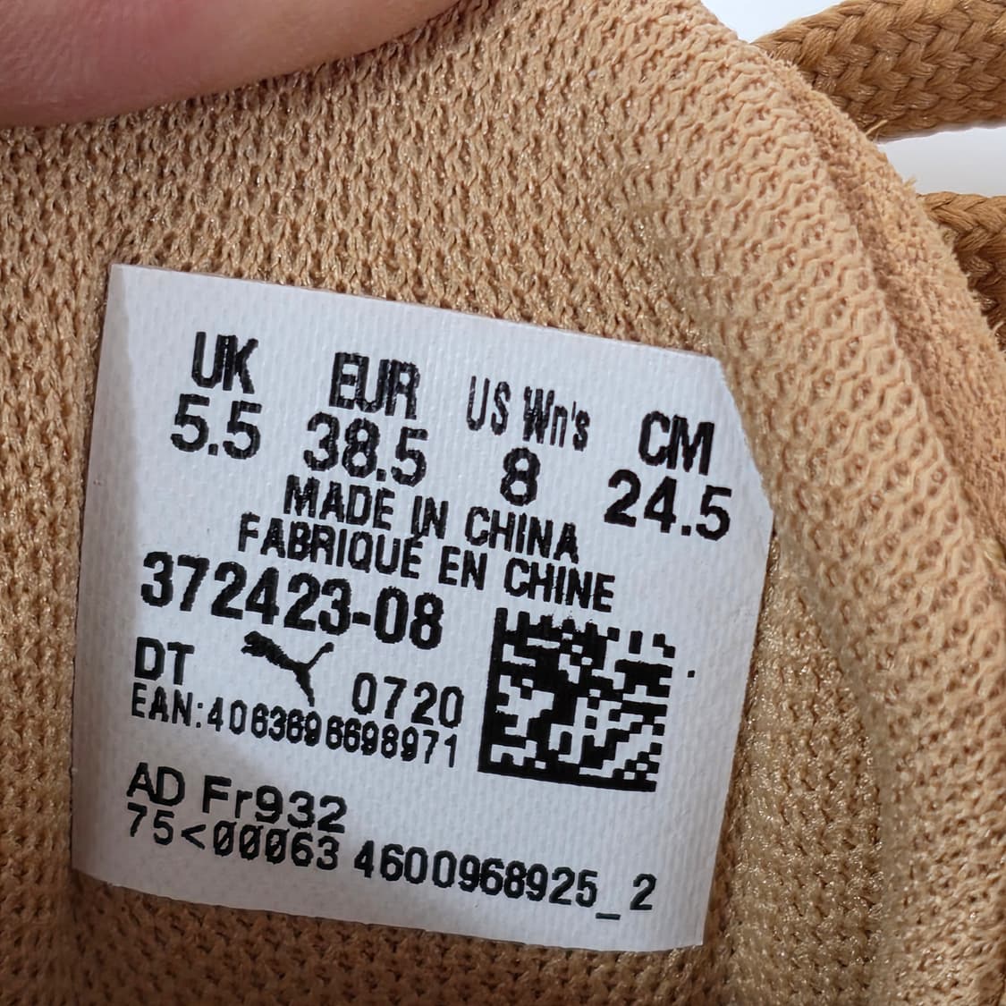 (245mm)푸마 데바 스웨이드 스니커즈 운동화 상품이미지6