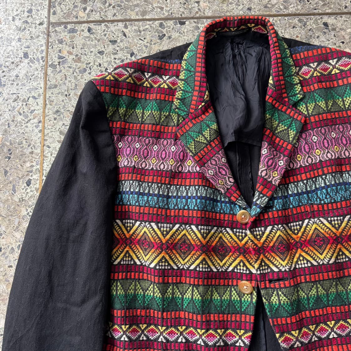 [F] Yohji Yamamoto Pour Homme 자가드 자켓 상품이미지4