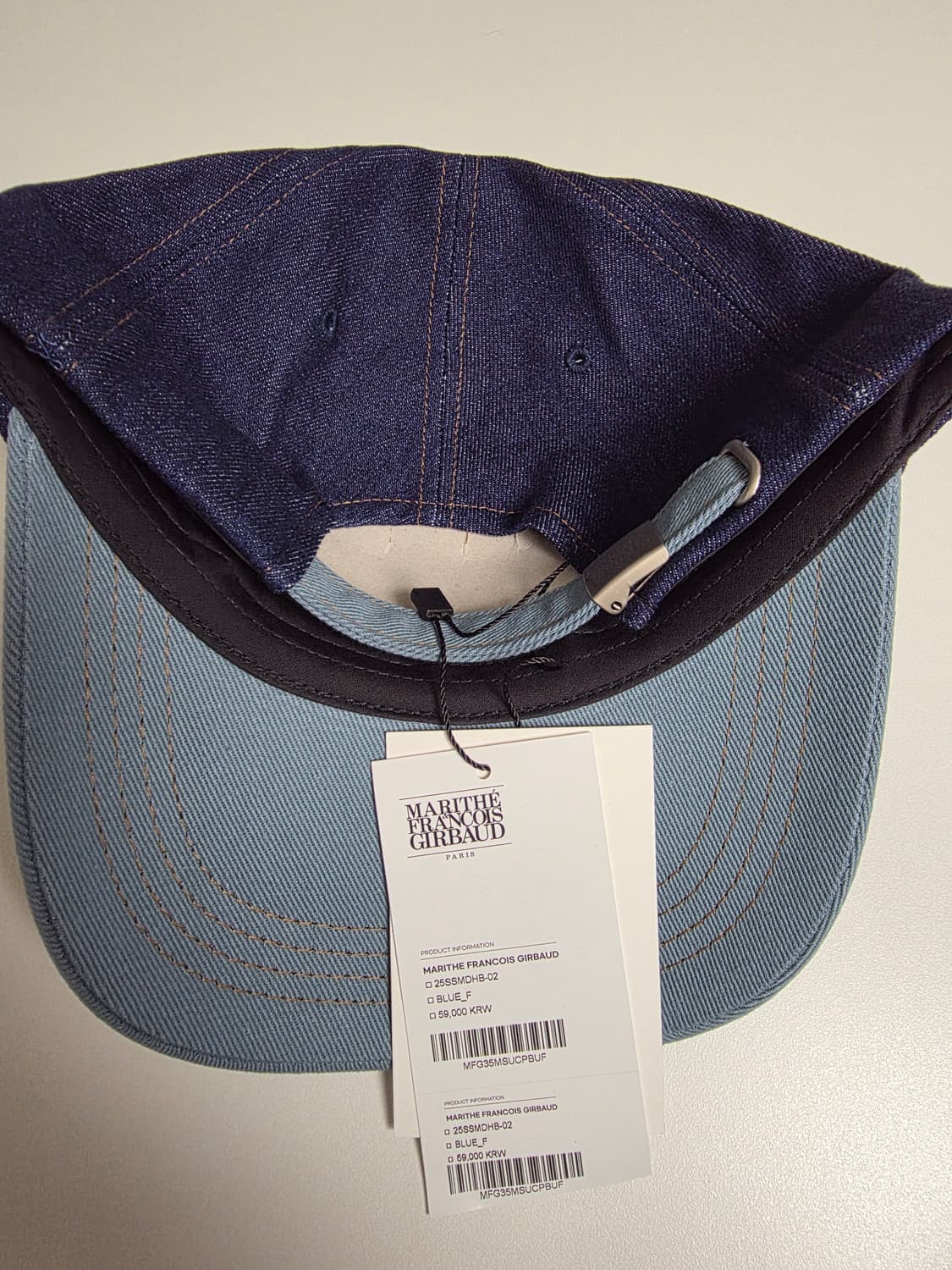 마리떼 프랑소와 볼캡 청스카이 상품이미지2