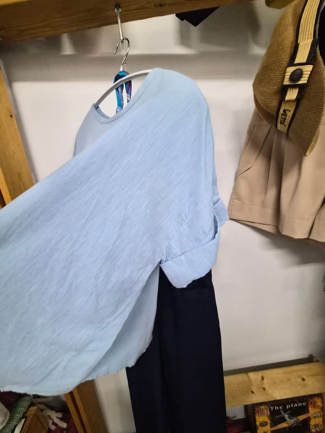 마쥬 루즈핏 셔츠블라우스. 산드로  레이온 슬랙스 상품이미지5