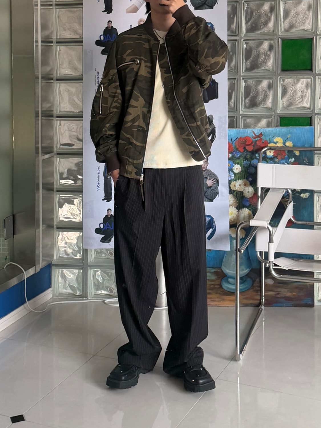 camo jumper 카모 점퍼 상품이미지2