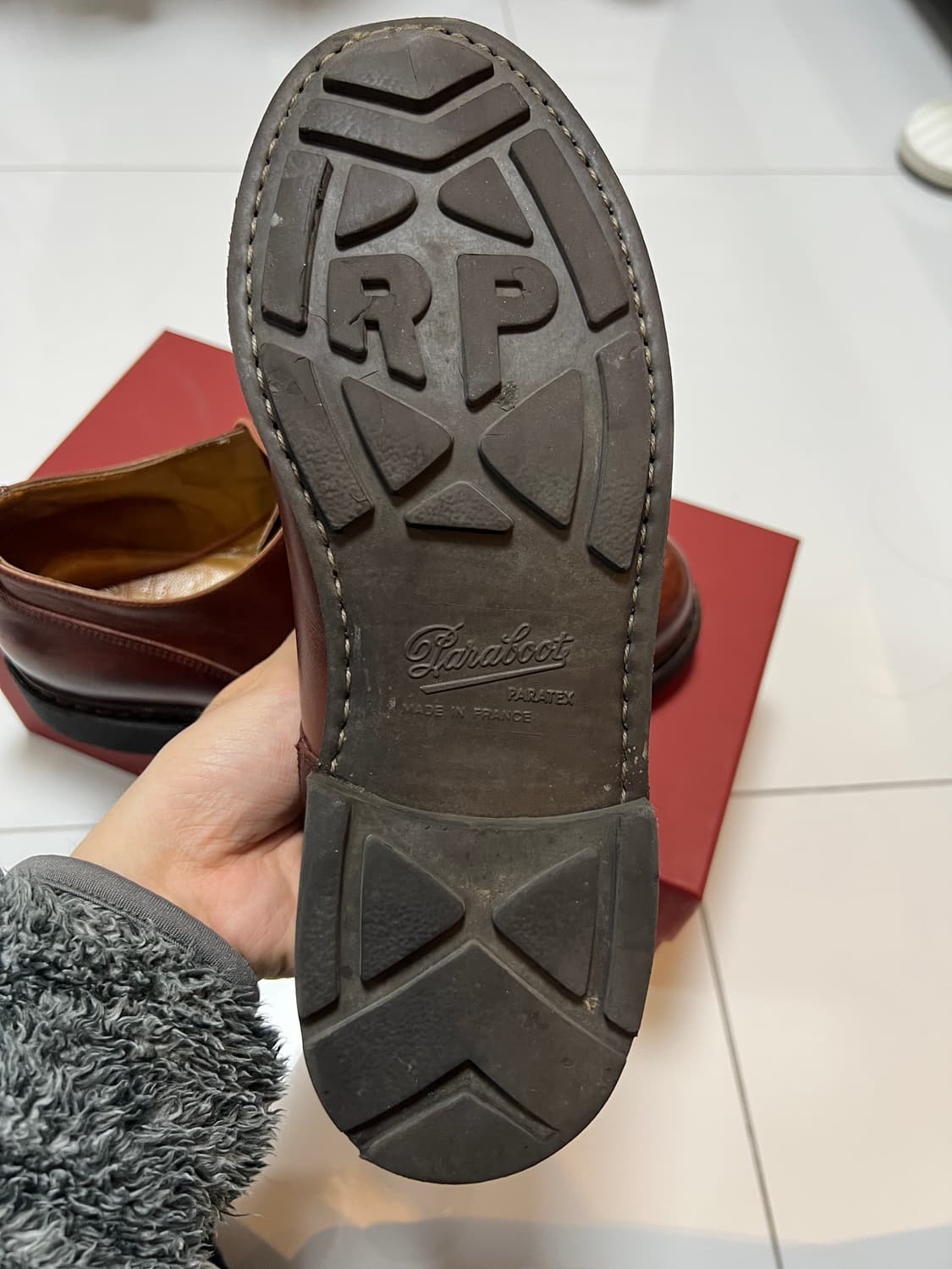 택포19) 파라부트 샴보드 마룬 uk6.5 255~260 상품이미지4