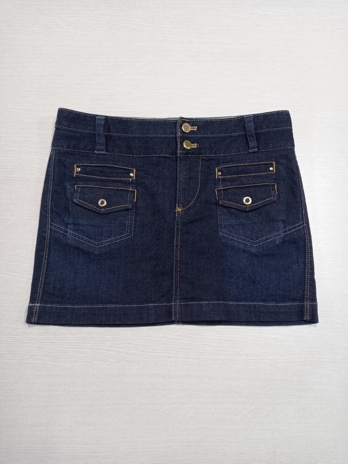 28 새상품 Armani Exchange 스판 데님 미니스커트28-879 상품이미지1