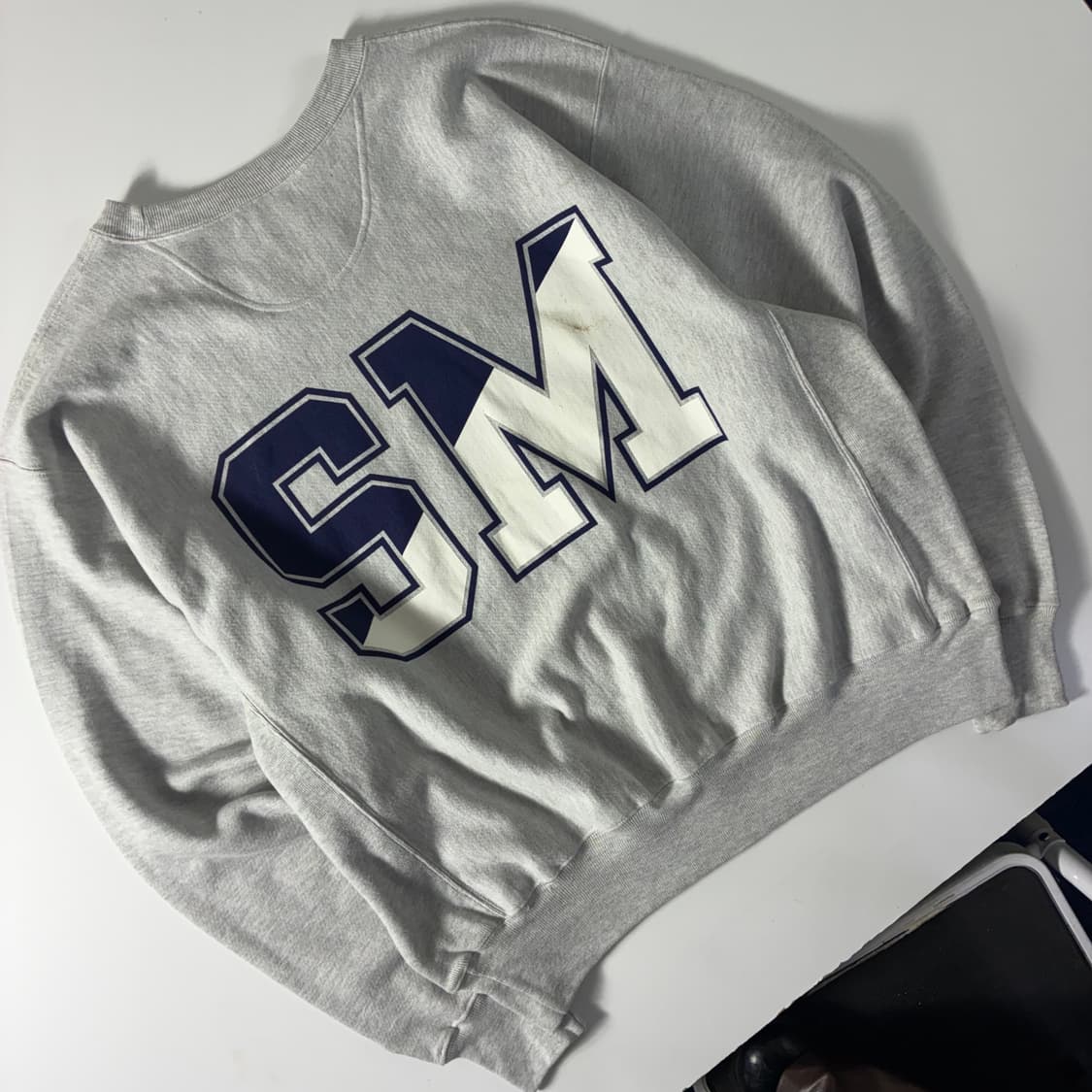 Champion 챔피온90‘s  리버스위브 st.marks 맨투맨 상품이미지4