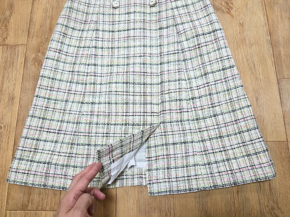 잇미샤(it michaa) 와이드카라 트위드원피스 55-66 상품이미지7