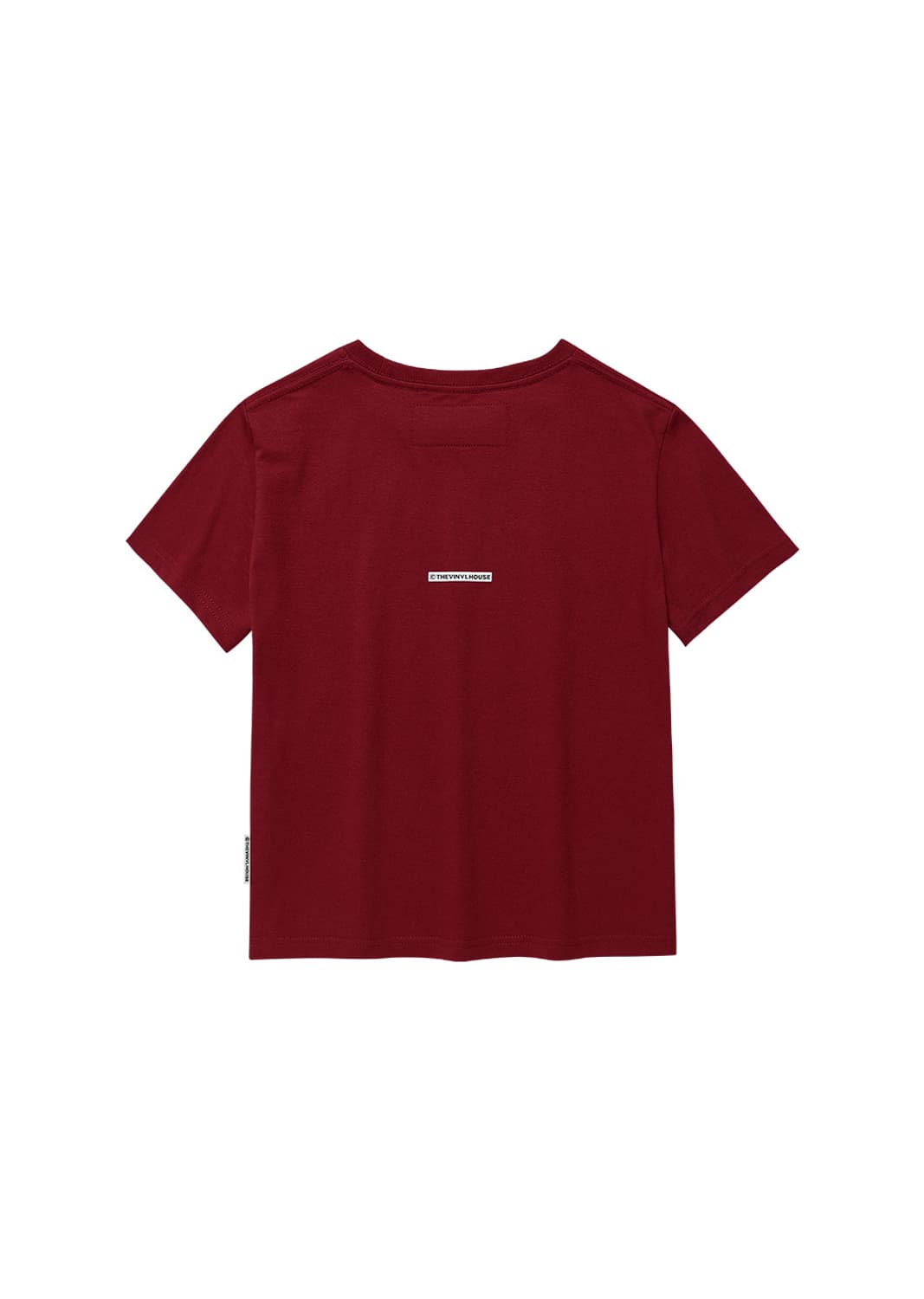 더바이닐하우스 CHAIN RIBBON TEE RED 상품이미지2