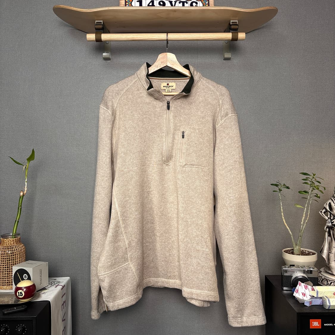 울리치 하프집업 풀오버 상품이미지2