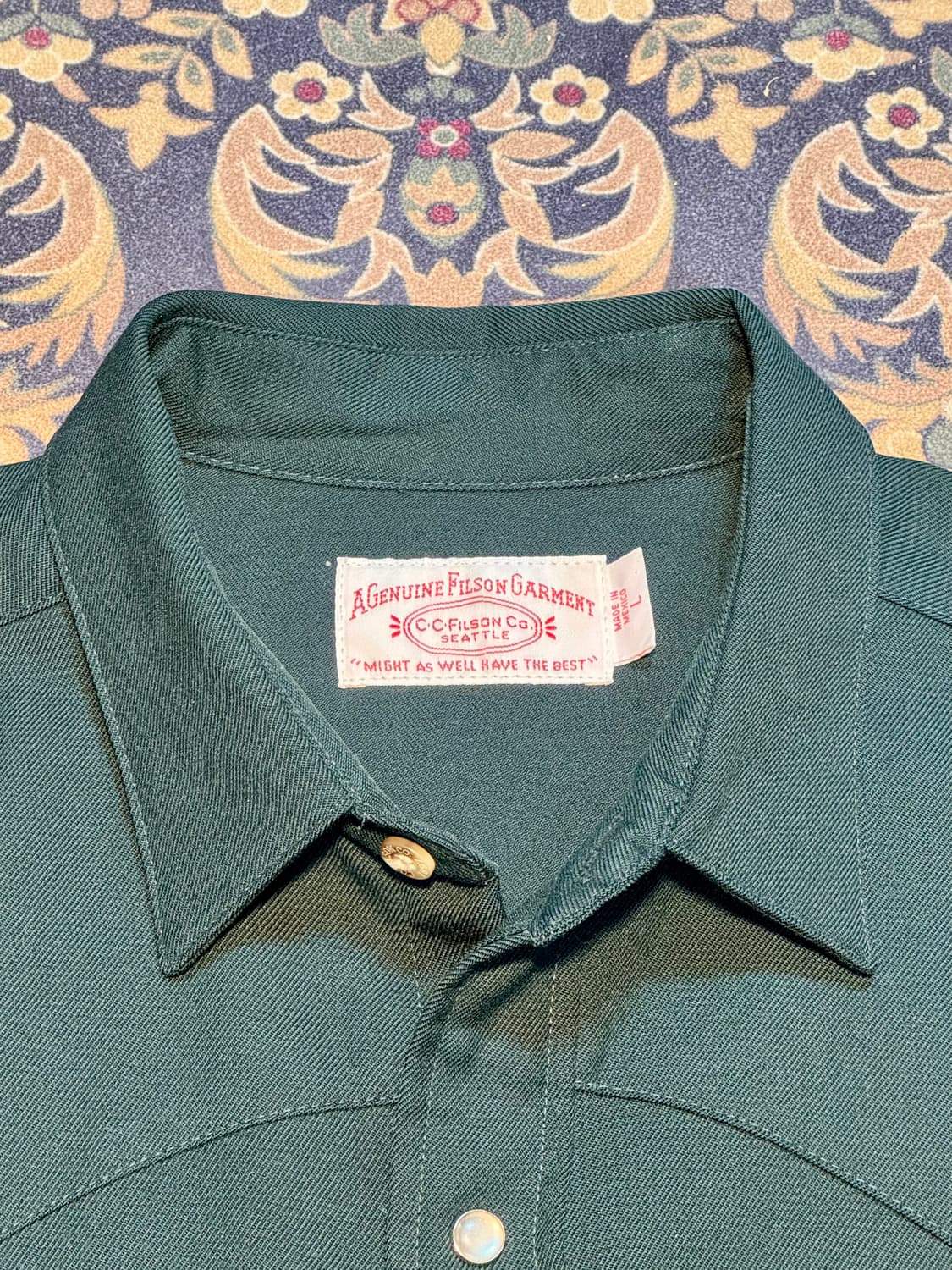 필슨 울 웨스턴셔츠 상품이미지2