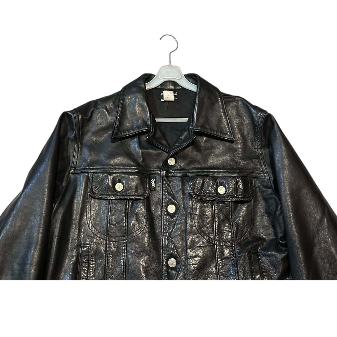 아네스베 레더 자켓 상품이미지2