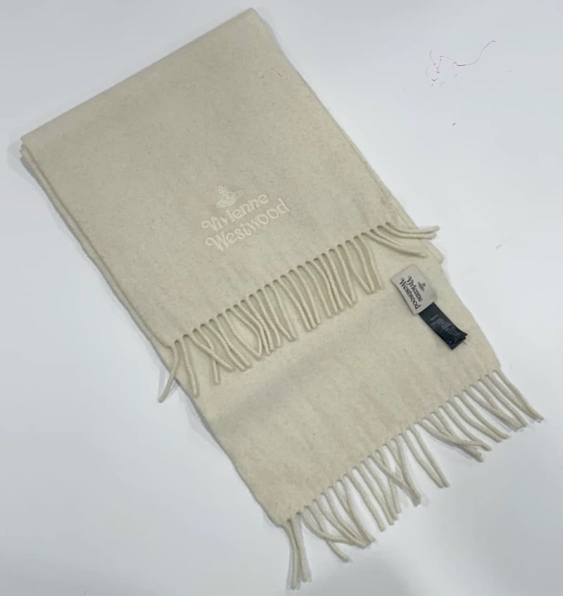 비비안웨스트우드 울 머플러목도리화이트판매합니다목걸이레이나아리엘라팔찌빈티지 상품이미지1