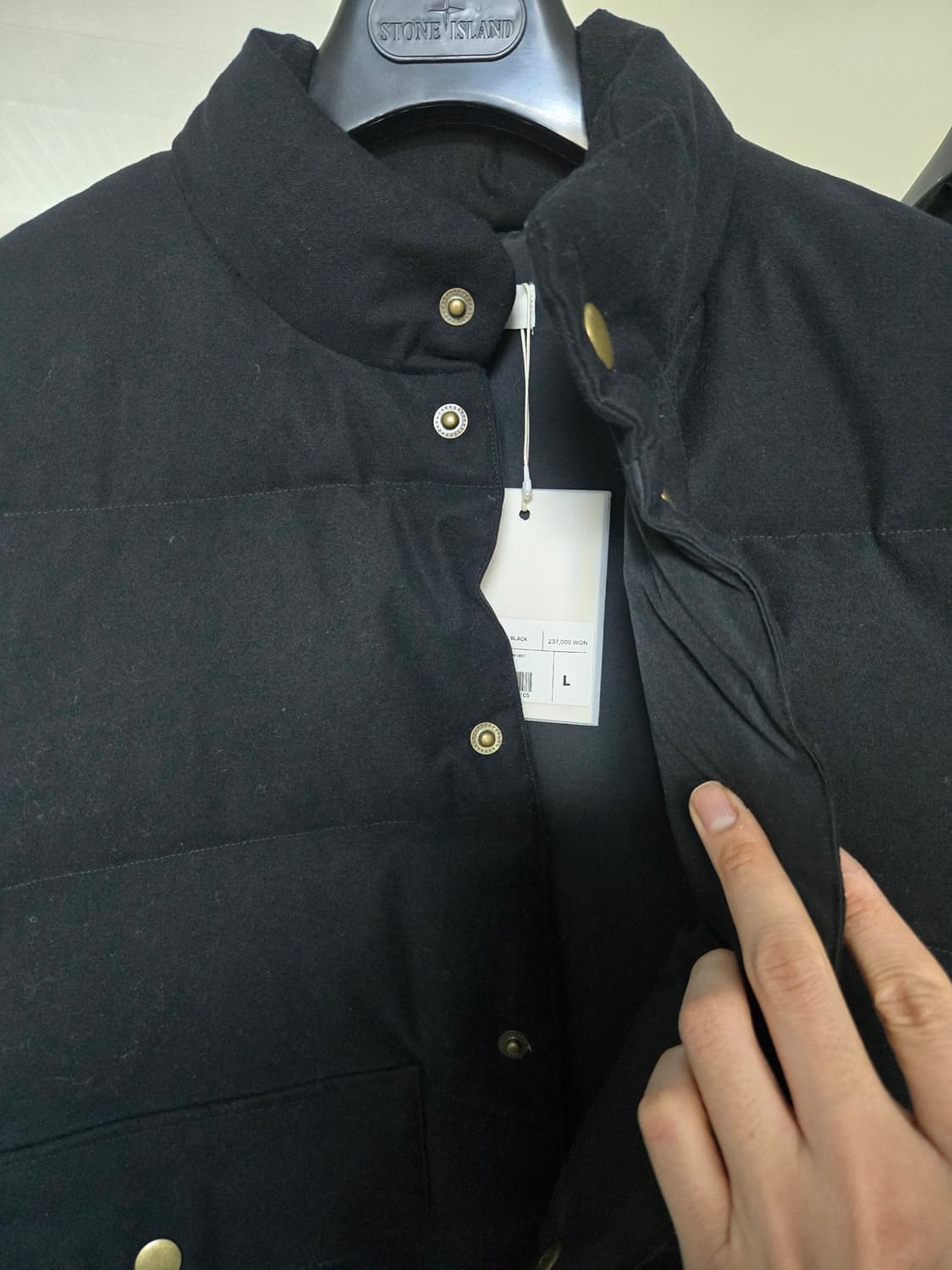 로파이 몰스킨 패딩 베스트 L 상품이미지2