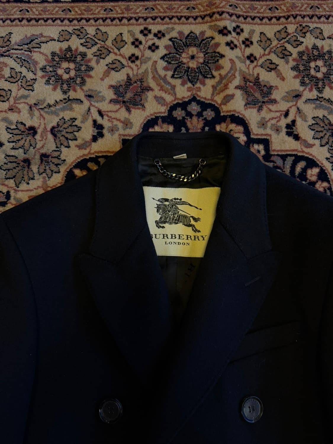 버버리 더블브레스티드 코트 남성100 상품이미지3