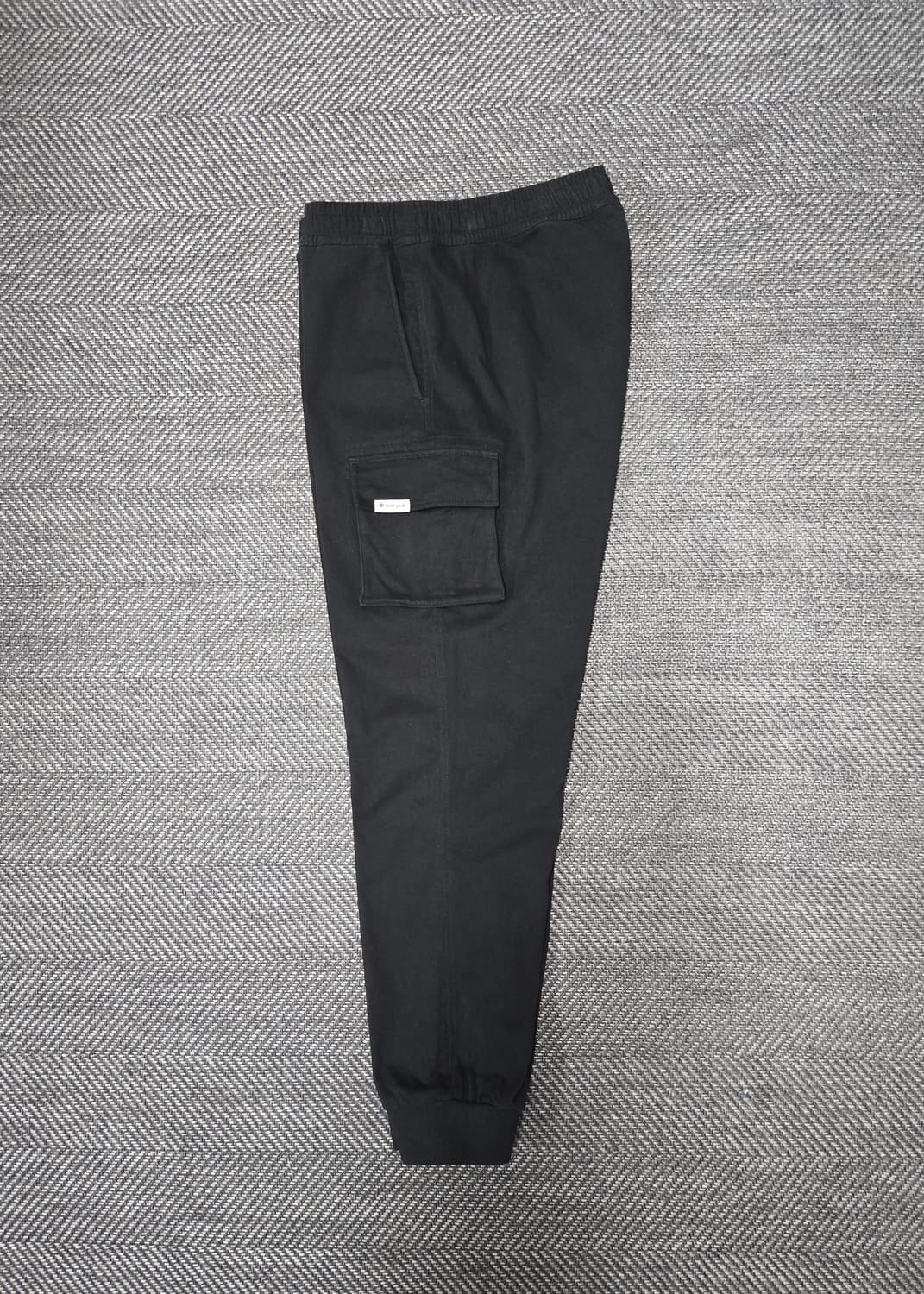 스노우피크 기모 블랙 카고 조거팬츠 상품이미지2