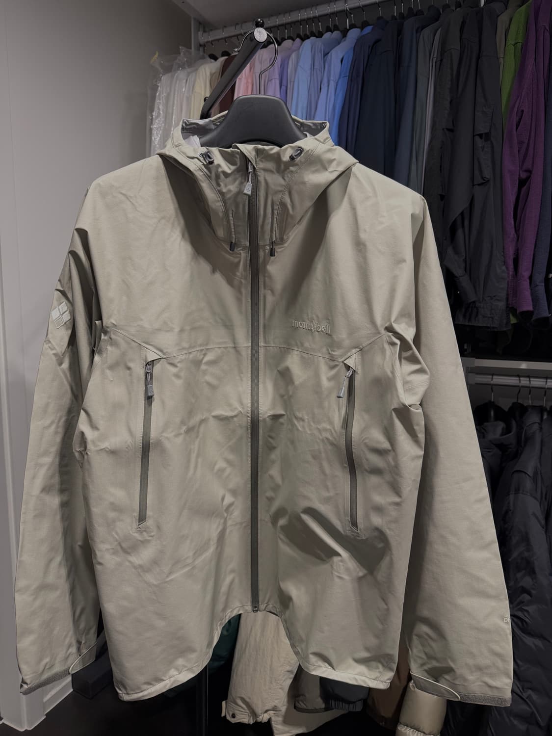 카키스 몽벨 스톰크루저자켓 미스트그레이 XL 상품이미지2