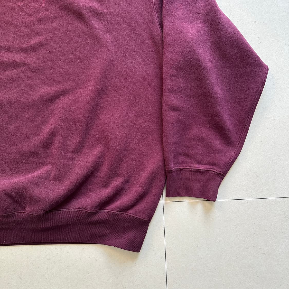 90s 폴로 랄프로렌 맨투맨 버건디 L  상품이미지8