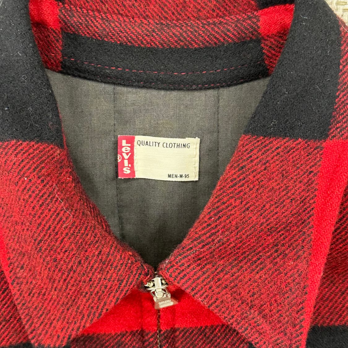 리바이스 지퍼포인트 체크자켓 r2941 상품이미지6