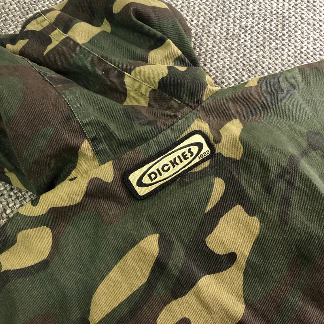 [L] Dickies 카모플라주 후드 베스트 상품이미지6