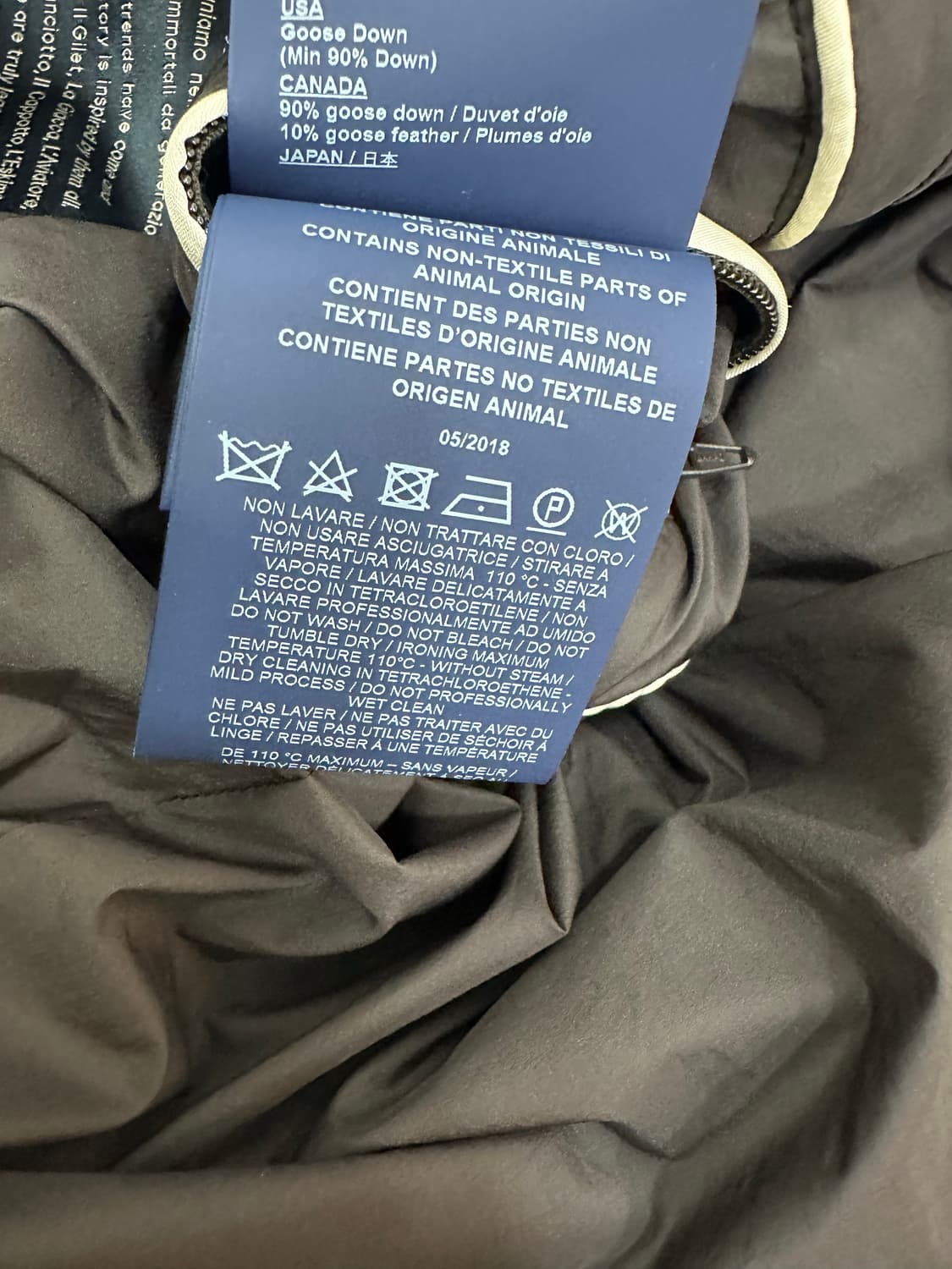 에르노 남성 구스패딩 상품이미지10