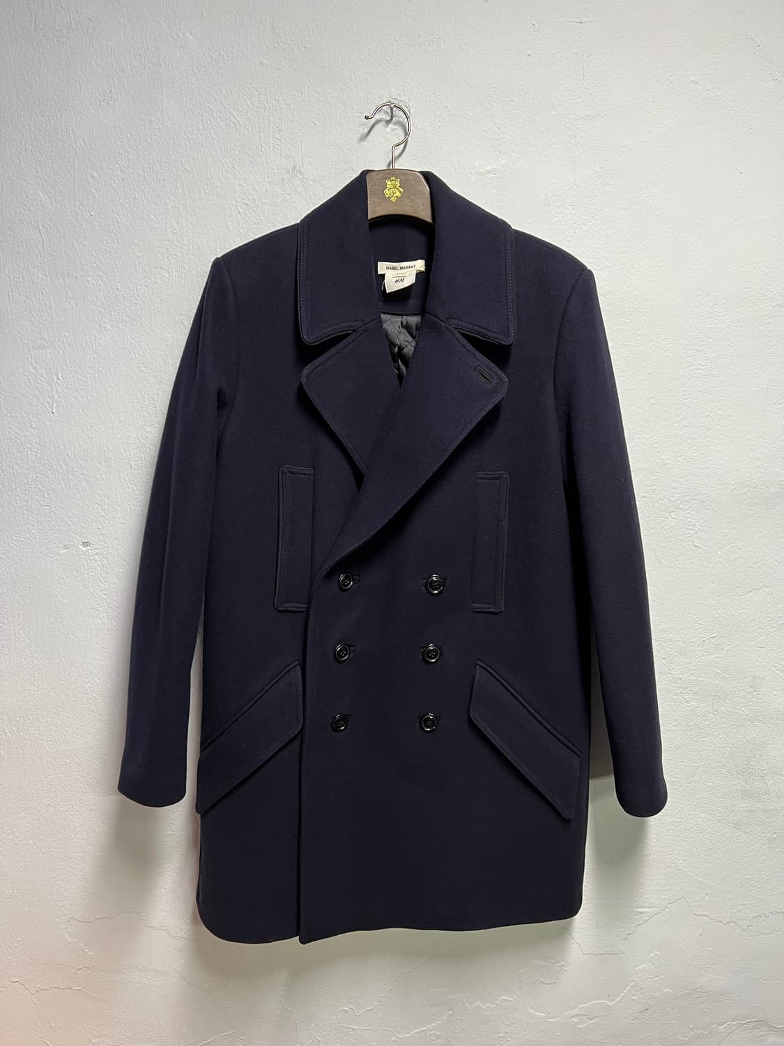 이자벨마랑 X H&M 울 더블 코트 52  105정도 상품이미지1