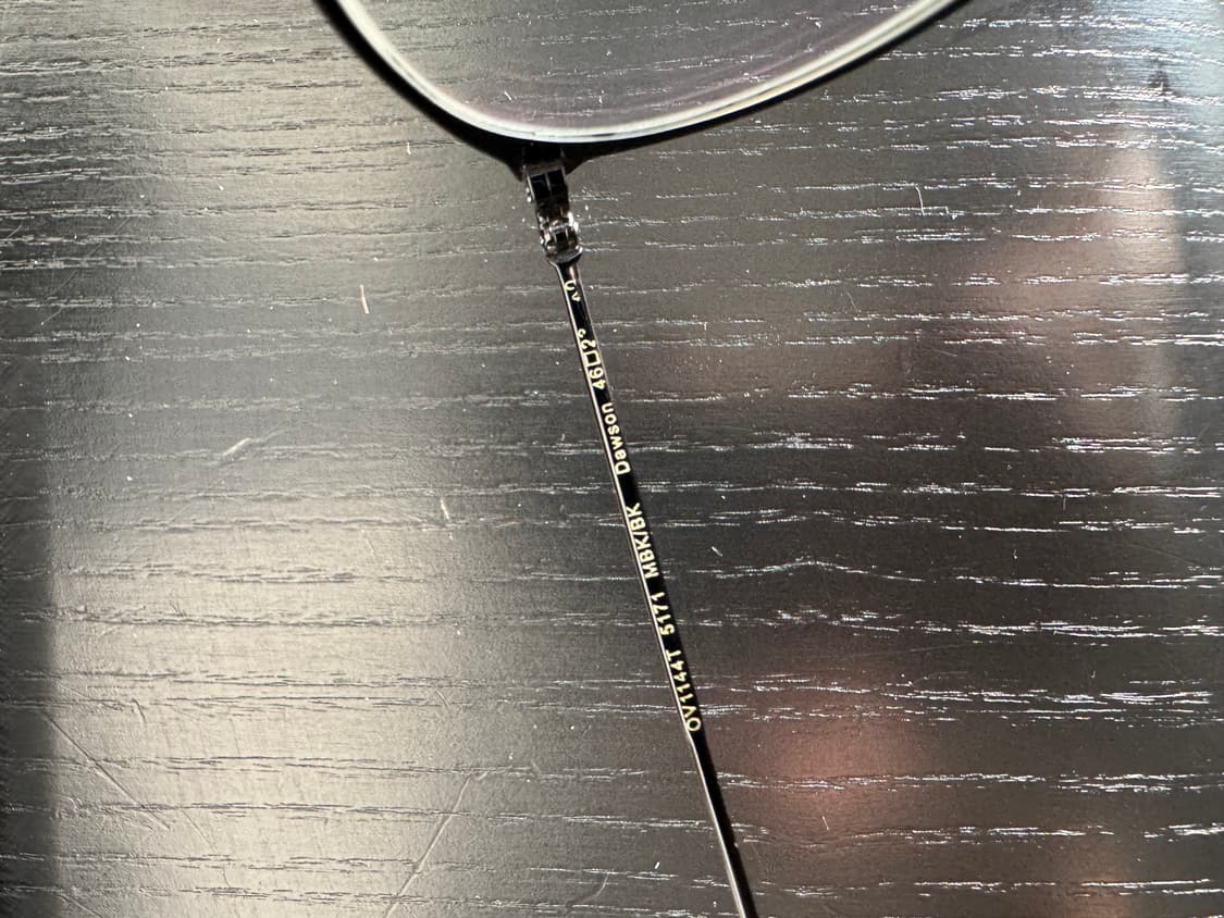 올리버피플스 도슨 46 블랙 상품이미지5