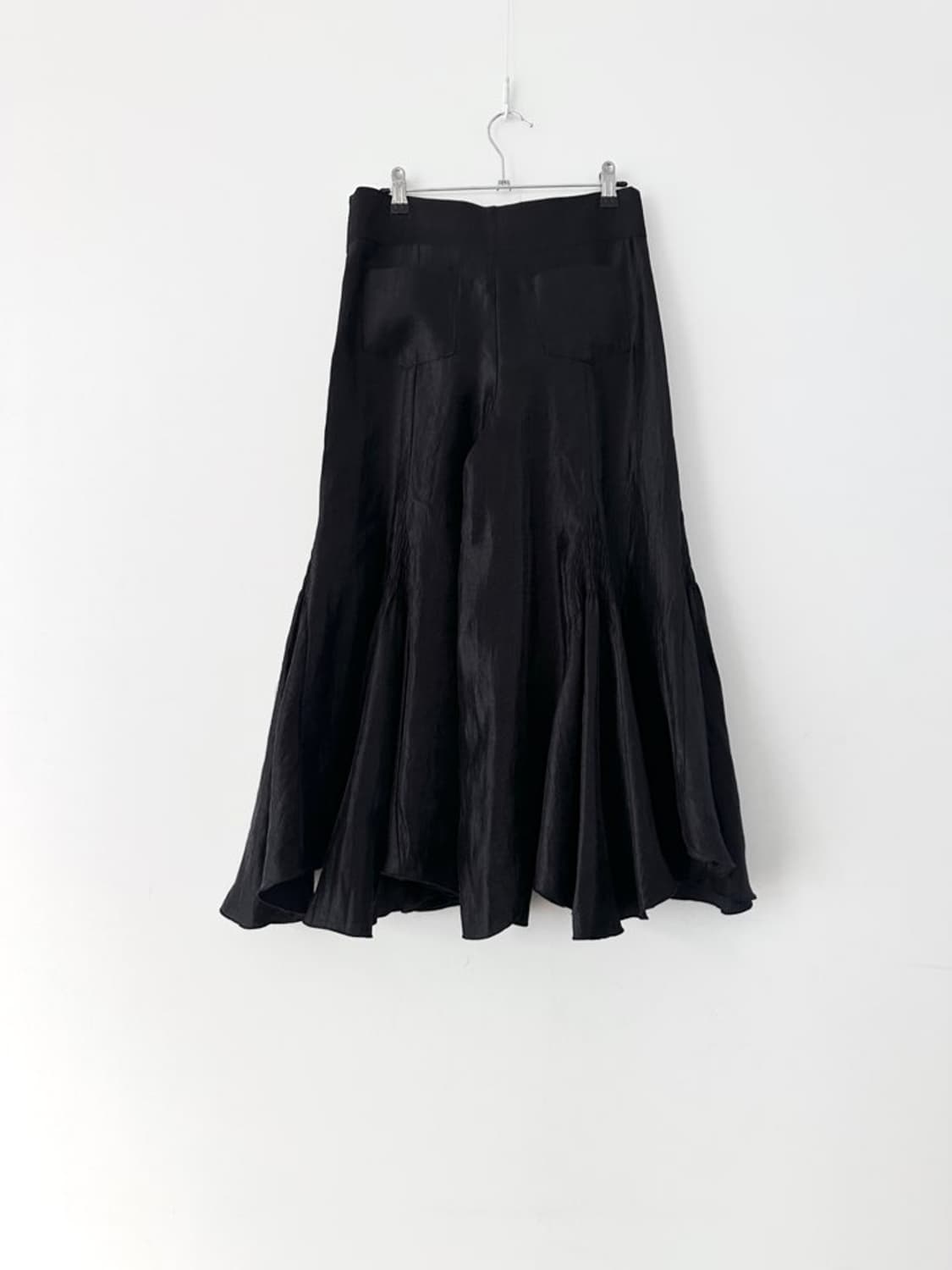 Mermaid fly buckle pants / black 상품이미지5