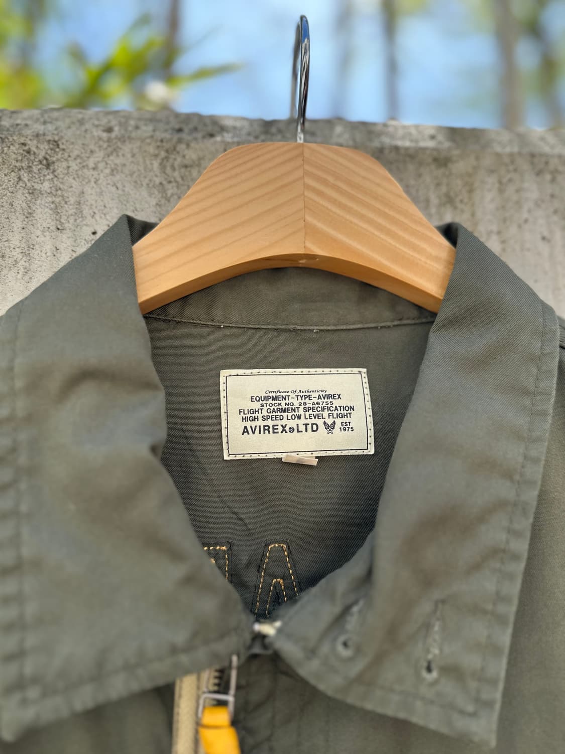 AVIREX U.S 플라이트 반팔 셔츠 상품이미지8