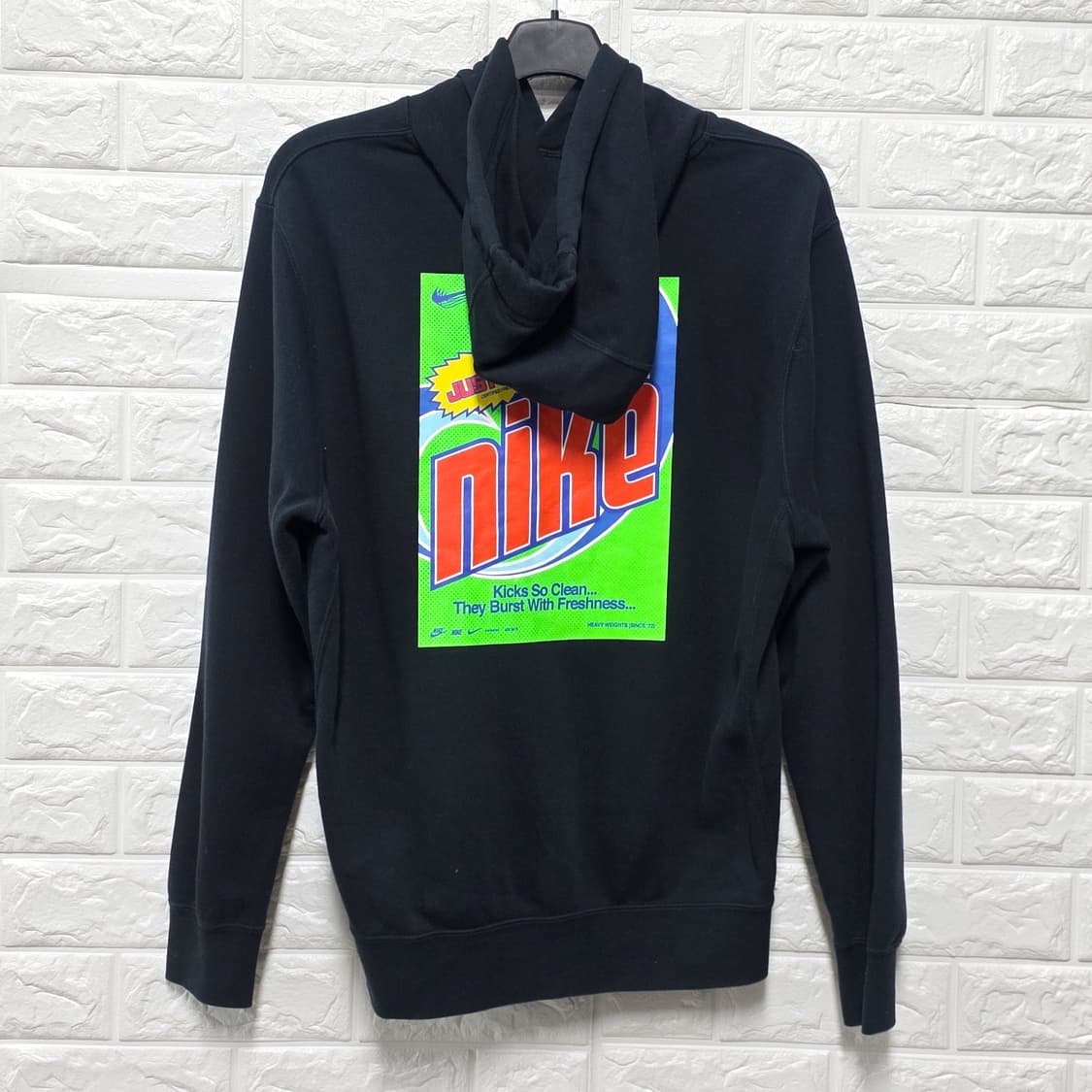 택포// 나이키 블랙 후드티 L 상품이미지4