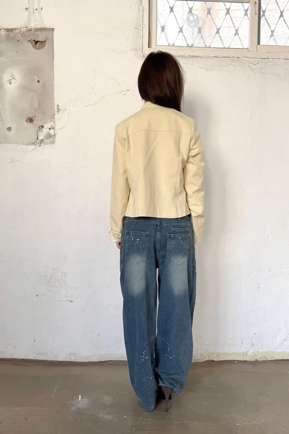 Vintage Stone draw jean 상품이미지4