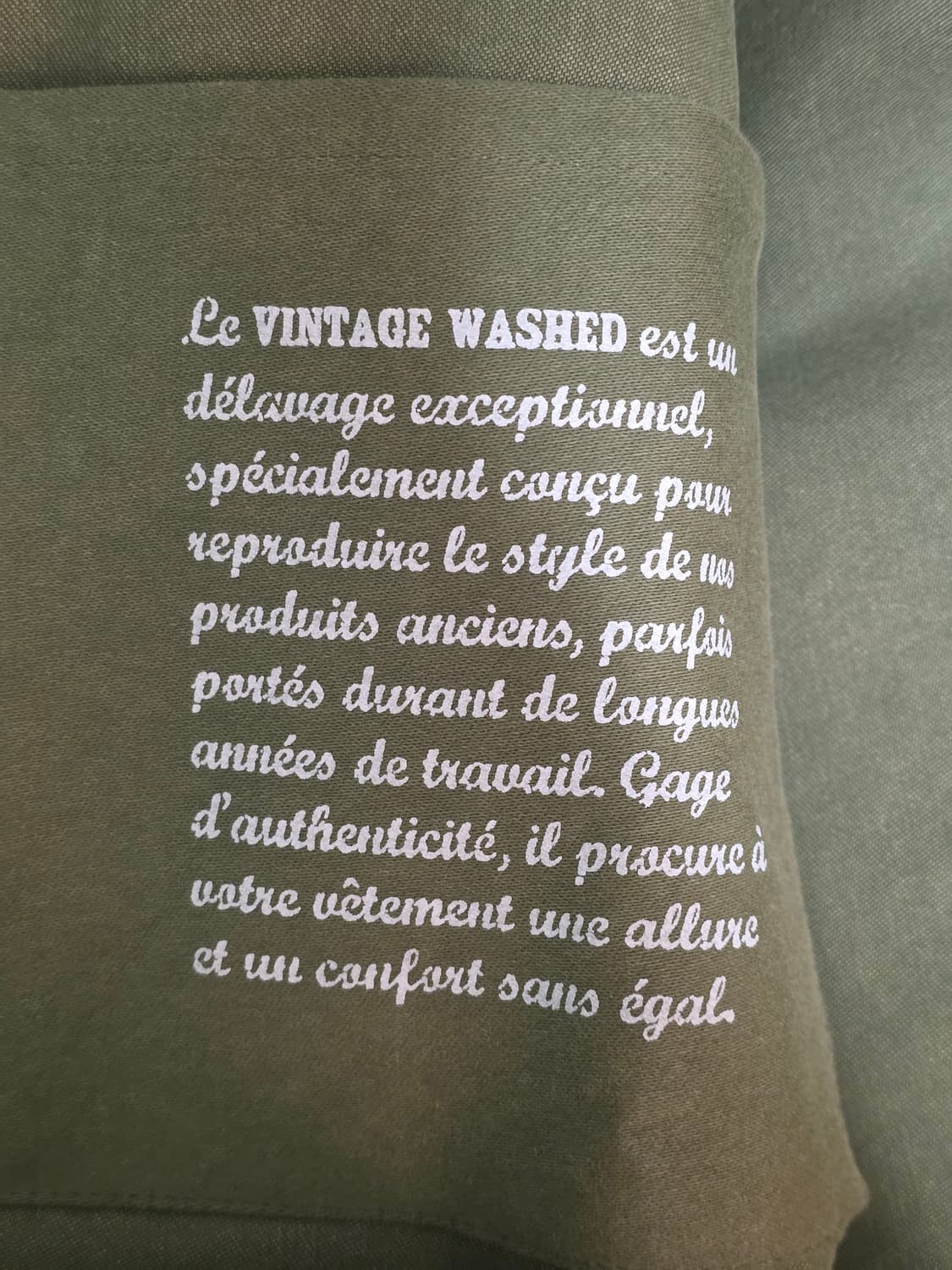 [50] 르몽생미셸 워크 자켓 빈티지카키 상품이미지7