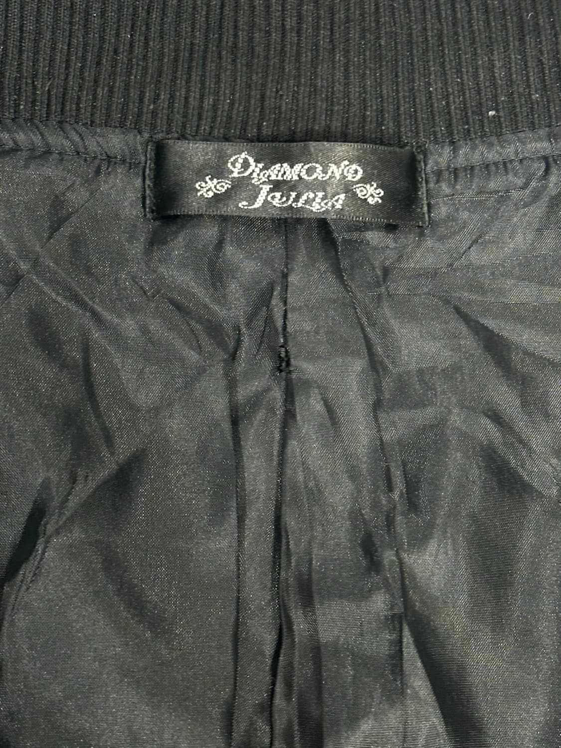 일본 빈티지 블랙 블루종 자켓 잠바 L 상품이미지6