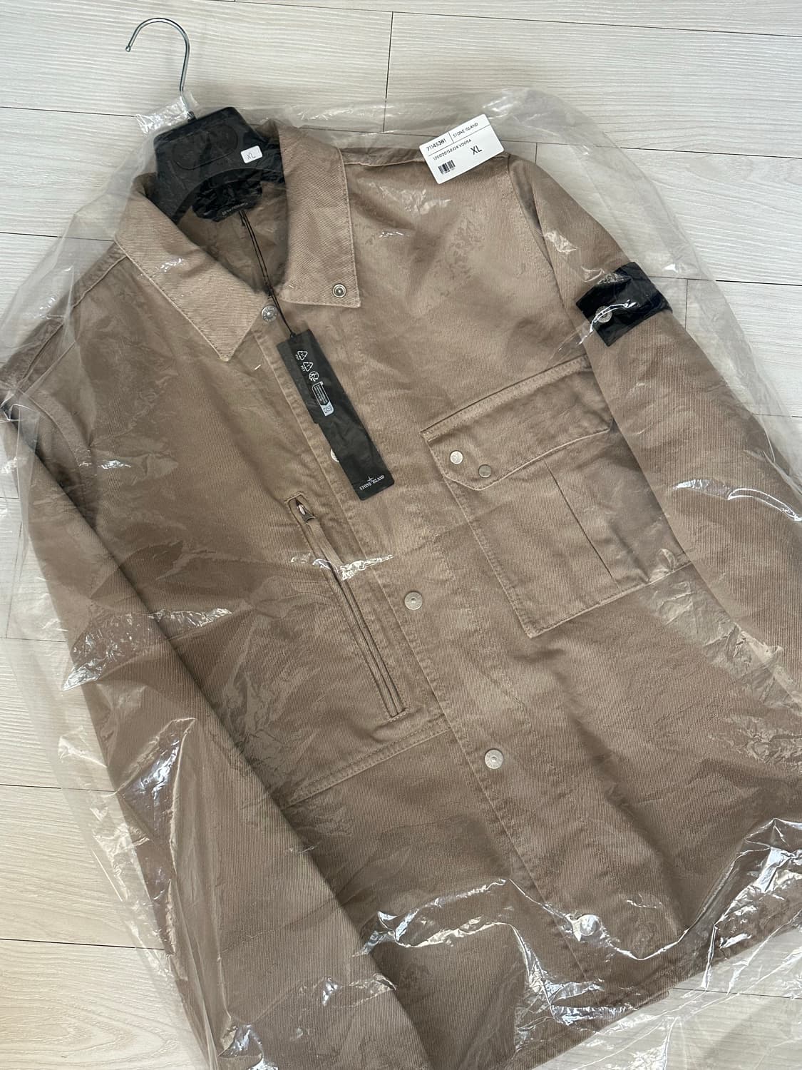 스톤아일랜드 라이트 불 데님 tc 자켓 XL(105-110) 새상품 상품이미지3