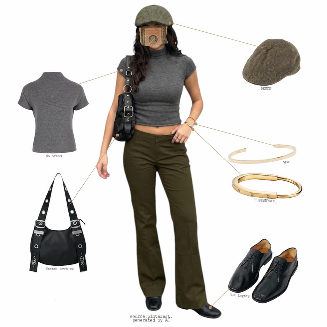 90s 랄프로렌 로우라이즈 플레어 코튼 팬츠 상품이미지2