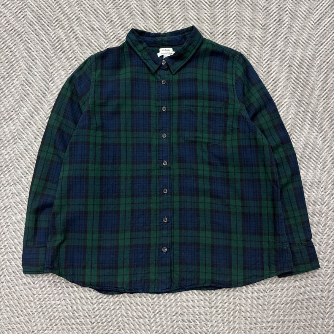 엘엘빈 체크 셔츠 v2366 상품이미지1