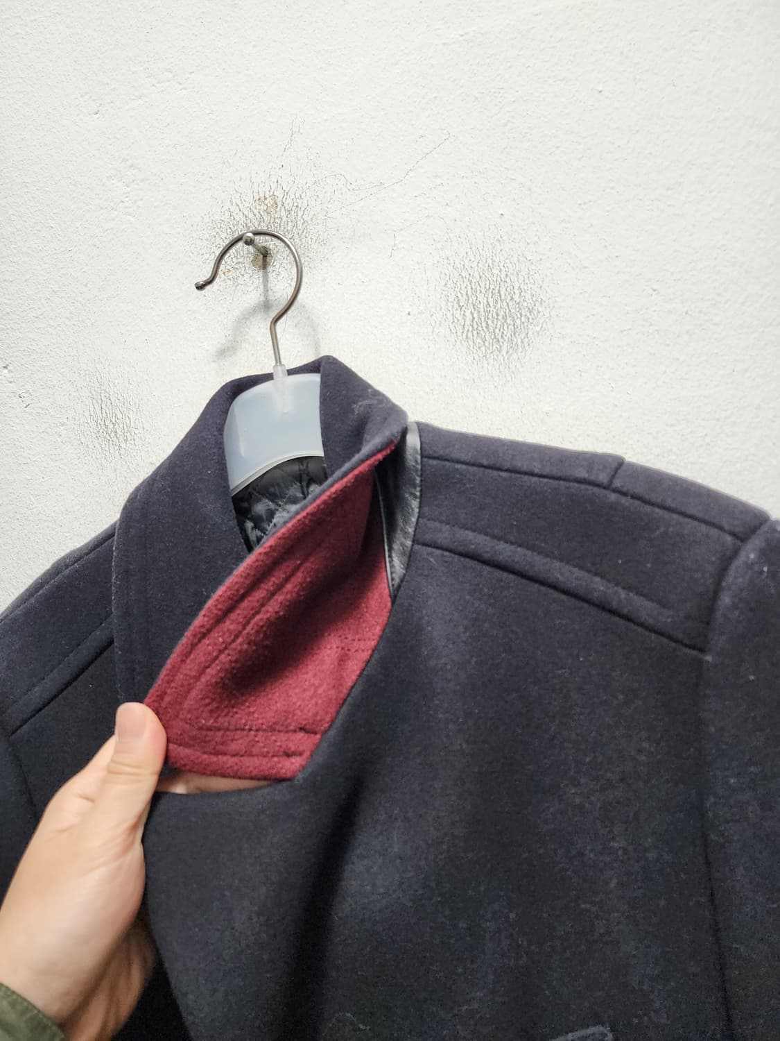 시스템 울 캐시미어 더블 브레스티드 코트 100 상품이미지3