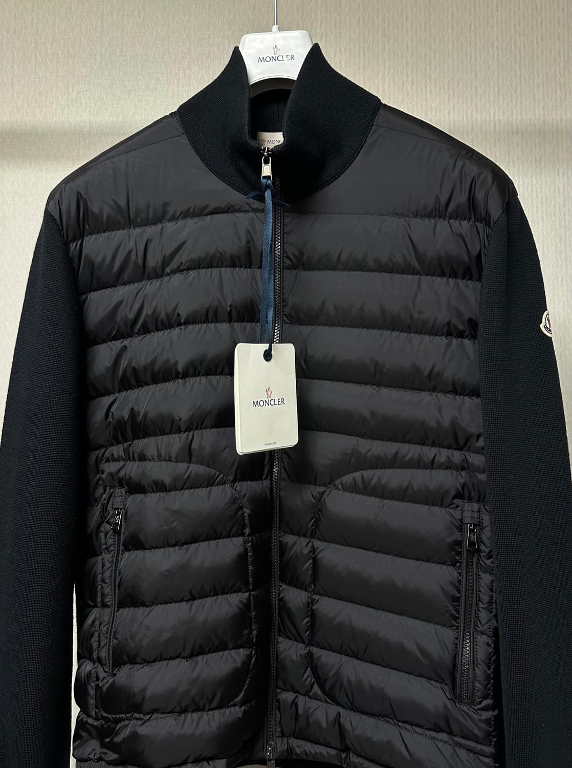 몽클레어 트리콧 김현우 니트패딩 3XL(105-110) 국내판 상품이미지1