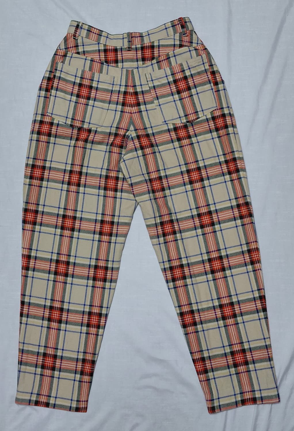 [M] 투모로우랜드 마카피(MACPHEE) 클래식 체크 코튼 팬츠 상품이미지6