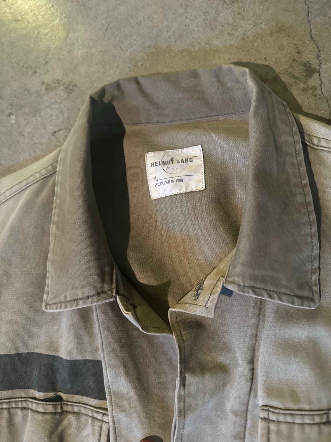 헬무트 랑 Helmut Lang 아카이브 BDU 자켓 1996 헬무트 ㄹ 상품이미지2