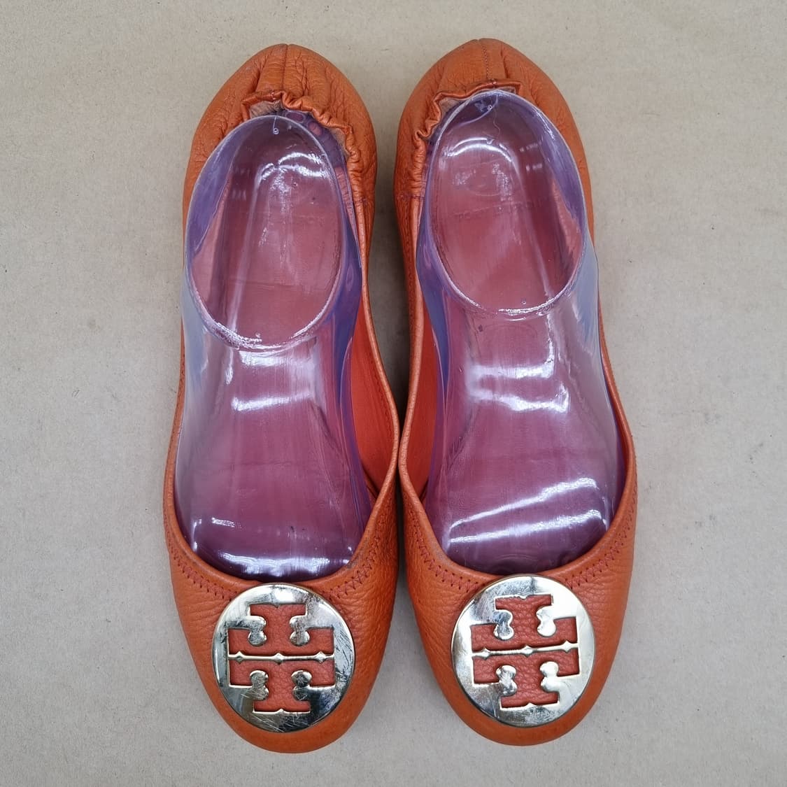 토리버치 오렌지 여성 플랫슈즈 250 상품이미지2