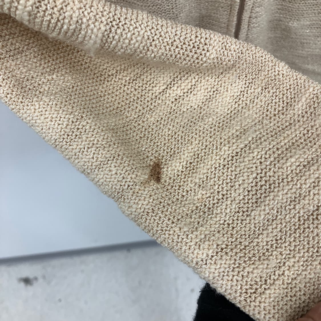 세인트 존 스포츠 베이지 산타나 니트 집업 자켓  상품이미지8