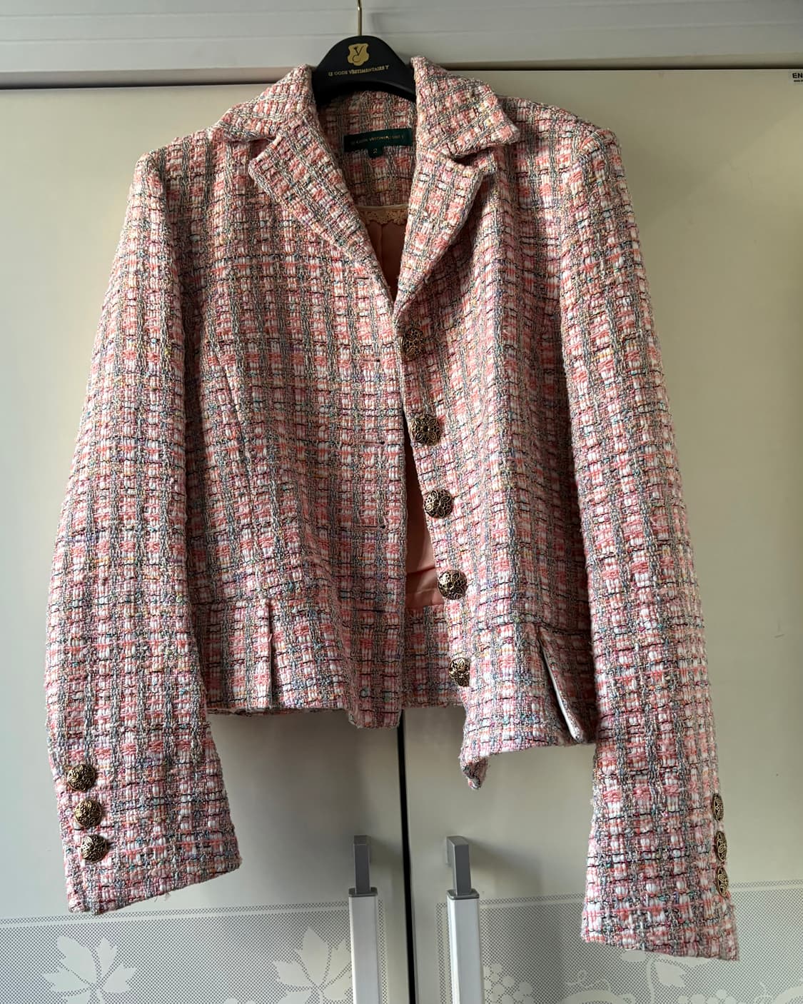 LCVY 예지스 코스모폴리탄줄라이 트위드 2사이즈 셋업 상품이미지3