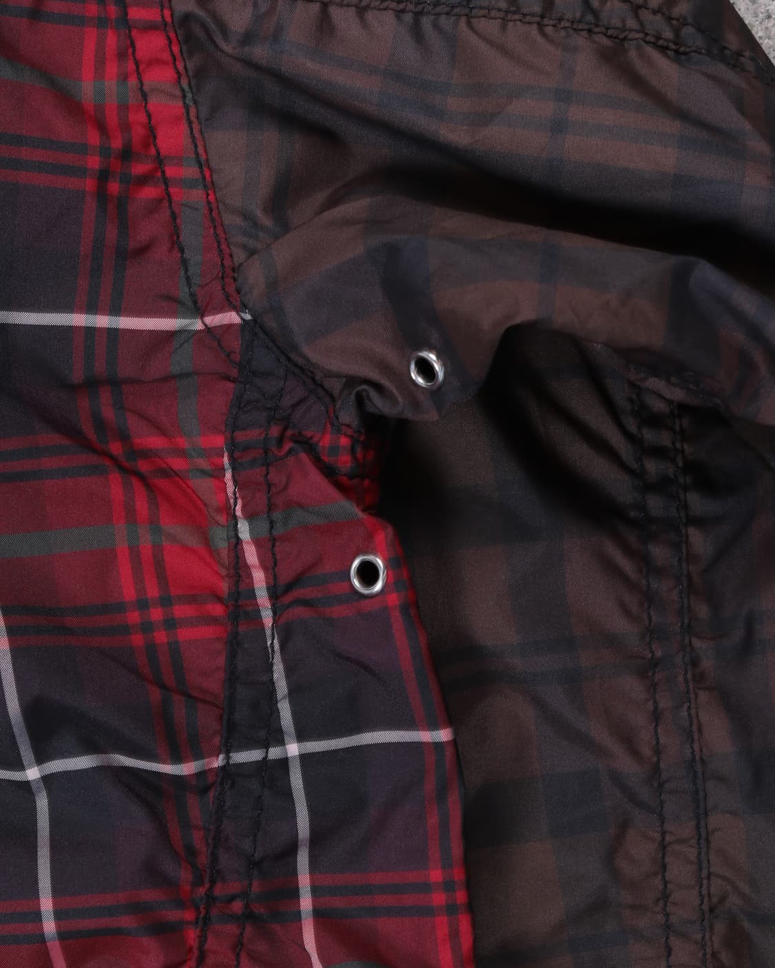 CDG SHIRT AW10 Check Hooded Windbreaker 상품이미지4