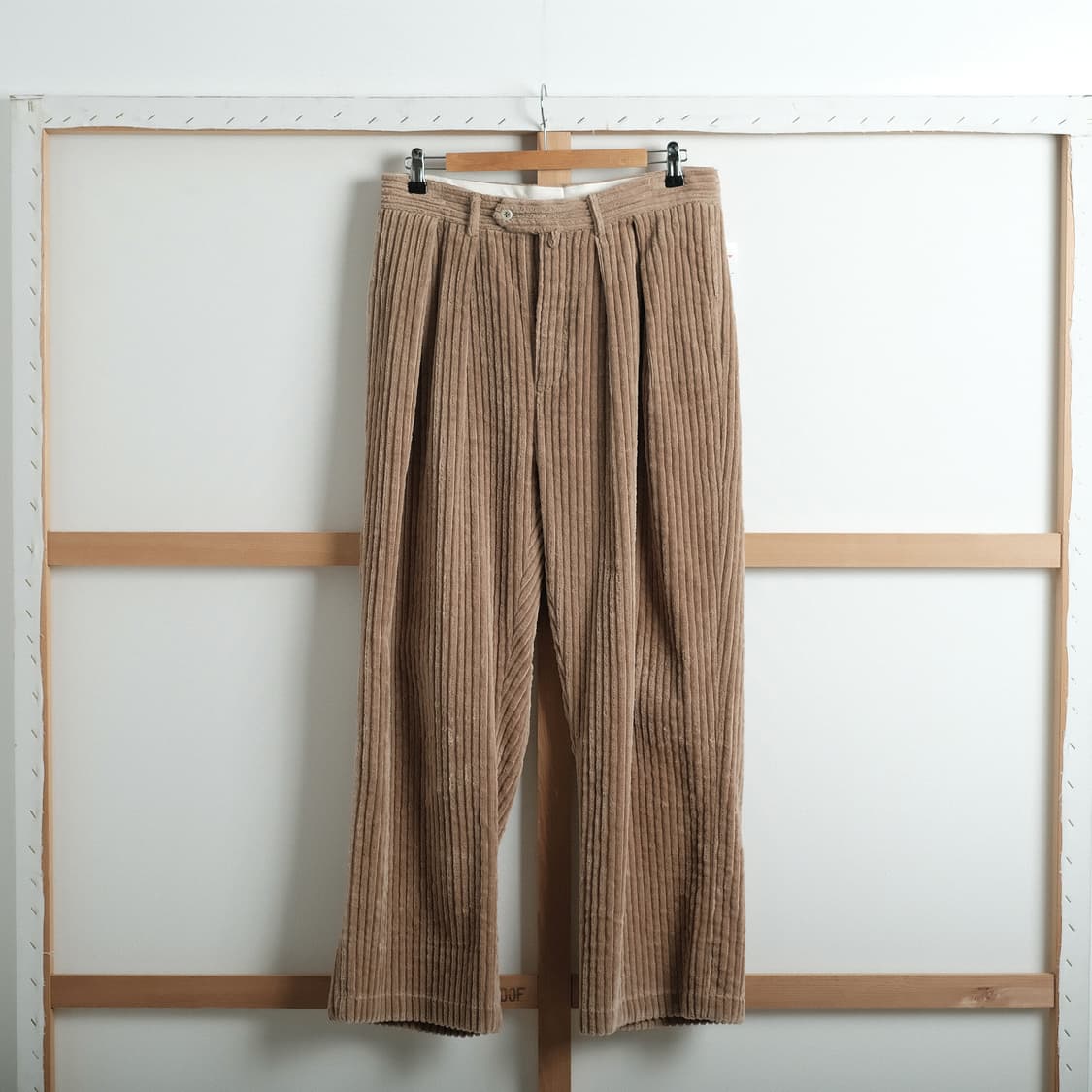 NEAT 니트 3W 코듀로이 와이드 팬츠 46사이즈 상품이미지3